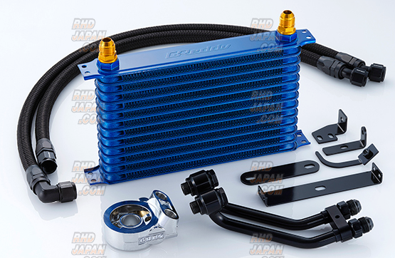 Trust GReddy Oil Cooler & Filter Relocation Kit 13 Row - VAB